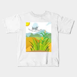 Plant Breeding Series #3 Hybrid Kids T-Shirt